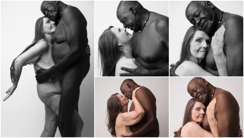La pareja interracial que se hace viral al celebrar su 20º aniversario con un sesión de fotos al desnudo La pareja interracial que se hace viral al celebrar su 20º aniversario con un sesión de fotos al desnudo