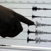 Actividad sísmica registrada durante un terremoto