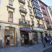 Un domicilio del centro de Bilbao Un domicilio del centro de Bilbao