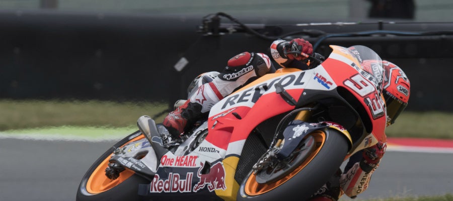Márquez rueda en Sachsenring Márquez rueda en Sachsenring