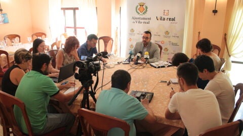 Roda de premsa de Jos&eacute; Benlloch