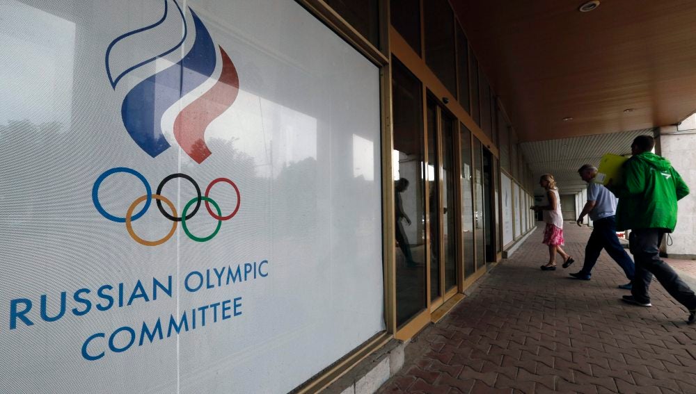 La sede del Comité Olímpico de Rusia (COR) en Moscú
