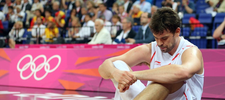 Marc Gasol, en un partido de la selección española Marc Gasol, en un partido de la selección española