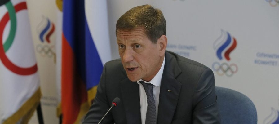 El presidente del Comité Olímpico ruso El presidente del Comité Olímpico ruso