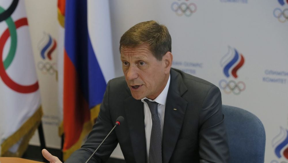 El presidente del Comité Olímpico ruso, 