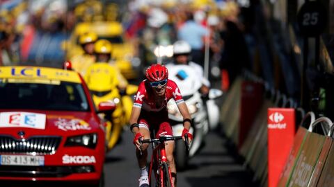 Zakarin gana la decimos&eacute;ptima etapa del Tour