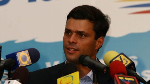 El l&iacute;der opositor venezolano Leopoldo L&oacute;pez en una imagen de archivo