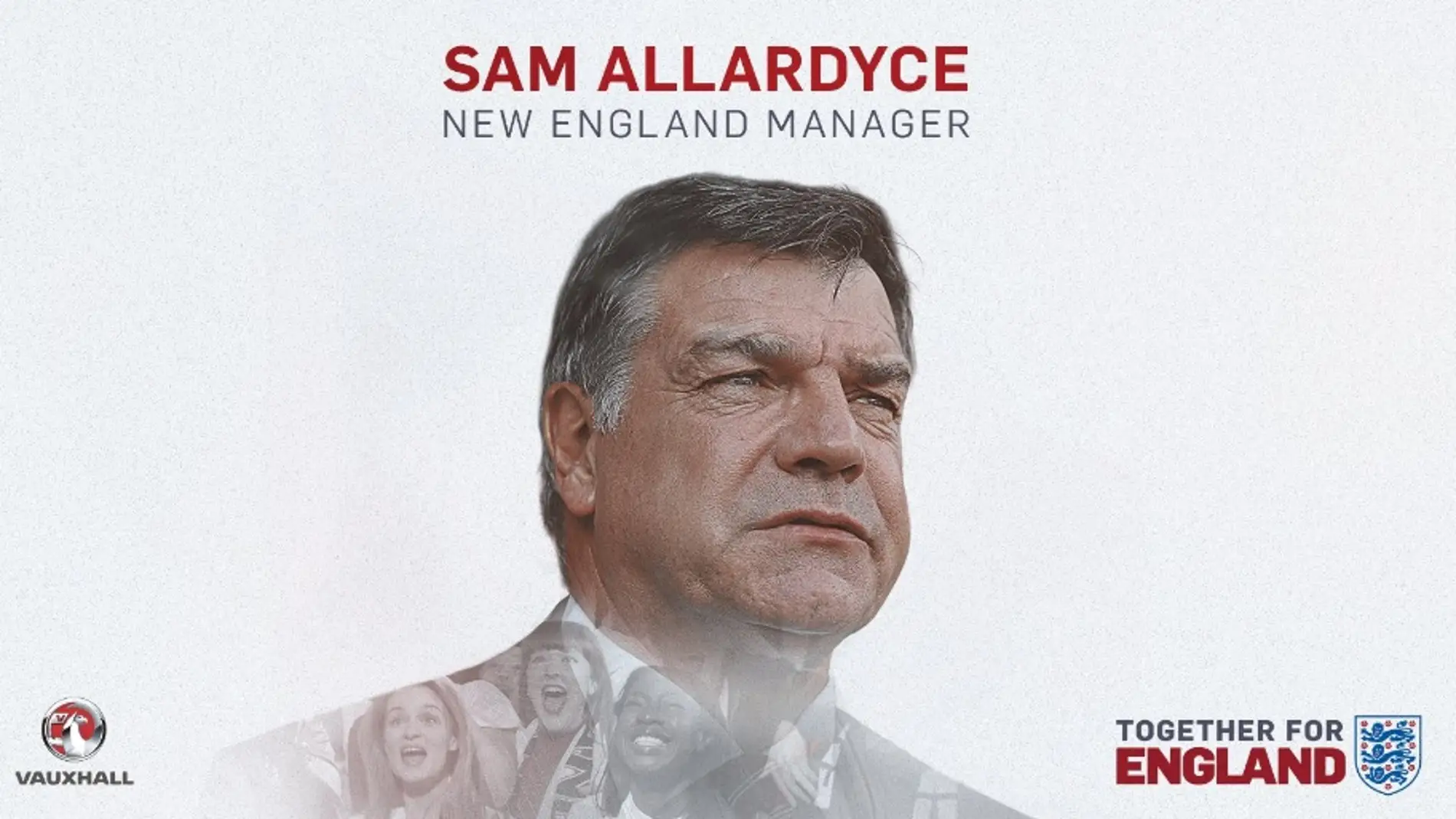 Sam Allardyce, nuevo seleccionador de Inglaterra
