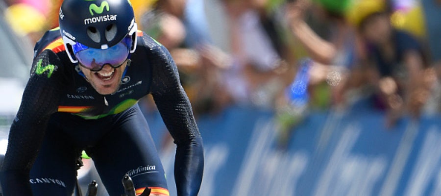 Ion Izaguirre, ciclista del equipo Movistar Ion Izaguirre, ciclista del equipo Movistar