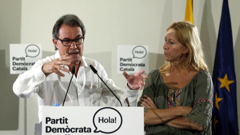 El nuevo presidente del Partit Dem&ograve;crata Catal&agrave; (PDC), Artur Mas