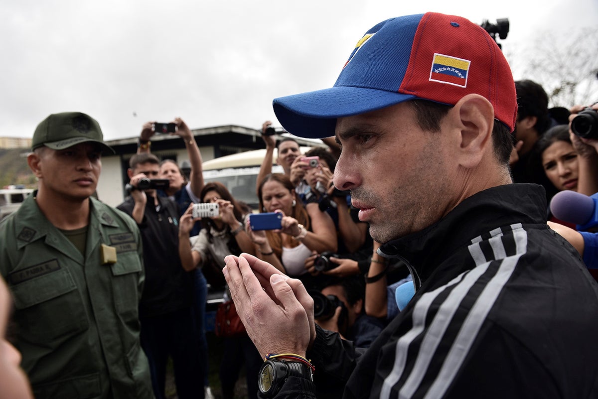 El partido de Leopoldo López convoca una marcha este sábado en Madrid por la libertad de los presos políticos El partido de Leopoldo López convoca una marcha este sábado en Madrid por la libertad de los presos políticos