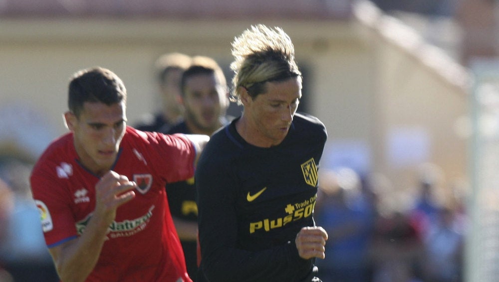 Torres abrió el marcador en el amistoso Numancia-Atleti