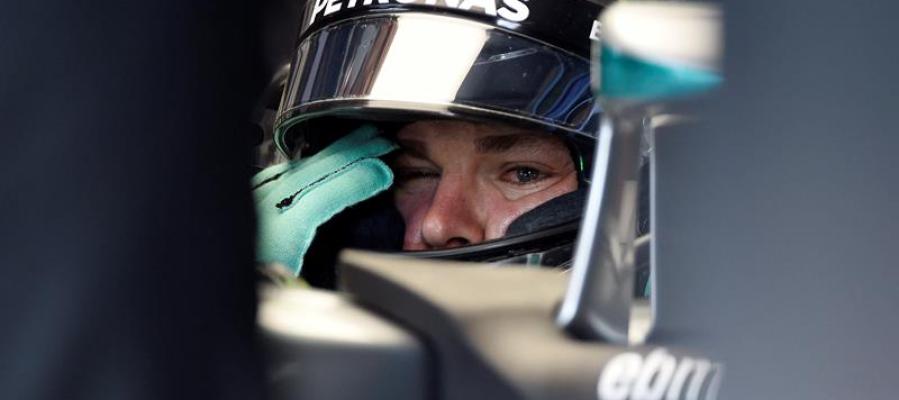 El piloto de Mercedes, Nico Rosberg El piloto de Mercedes, Nico Rosberg