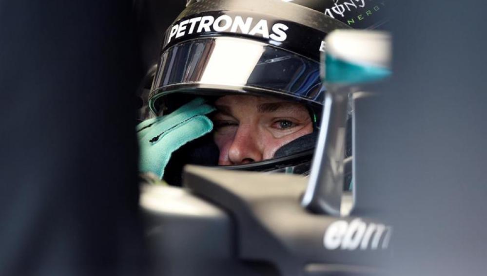 El piloto de Mercedes, Nico Rosberg 