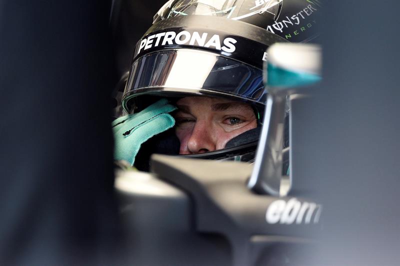 Nico Rosberg resiste en el primer puesto en la tercera sesión de libres Nico Rosberg resiste en el primer puesto en la tercera sesión de libres