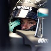 El piloto de Mercedes, Nico Rosberg 