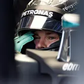 El piloto de Mercedes, Nico Rosberg El piloto de Mercedes, Nico Rosberg