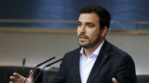 Alberto Garz&oacute;n, l&iacute;der de Izquierda Unida