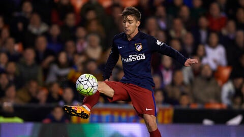 Vietto en un partido con el Atl&eacute;tic