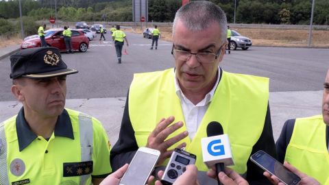 El delegado del Gobierno en Galicia, Santiago Villanueva