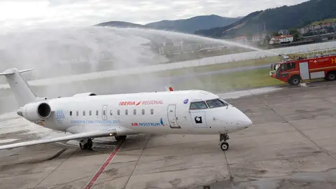 Inauguración del vuelo Hondarribia-Londres Inauguración del vuelo Hondarribia-Londres