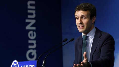 El vicesecretario de Comunicaci&oacute;n del PP, Pablo Casado