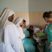 Imagen del hospital de Camerún en el que COEM desarrolla su proyecto.