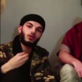 Los atacantes de Normandía, en un vídeo publicado por Daesh