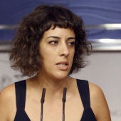 La portavoz de En Marea, Alexandra Fernández