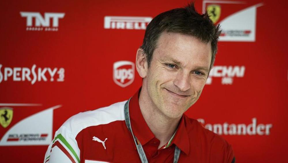 El director deportivo de Ferrari, James Allison.