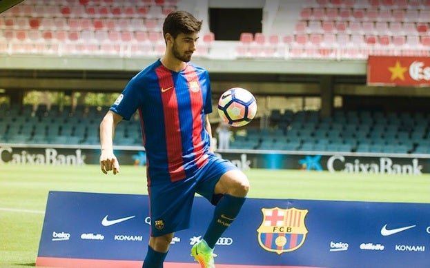 André Gomes: "El Barça se parece más a mi filosofía" André Gomes: "El Barça se parece más a mi filosofía"