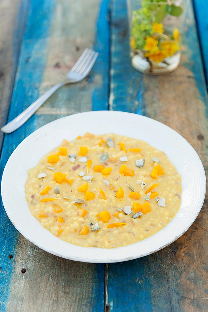 Así se prepara un buen risotto de calabaza Así se prepara un buen risotto de calabaza