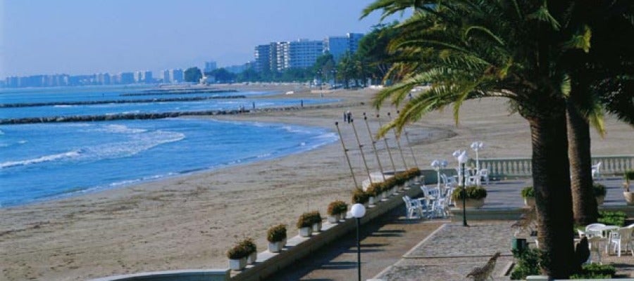 Playa Voramar, Benicàssim. Playa Voramar, Benicàssim.