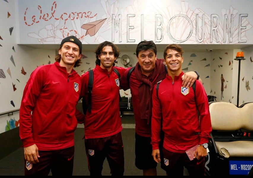 El Atlético de Madrid ya está en Australia para disputar la International Champions Cup El Atlético de Madrid ya está en Australia para disputar la International Champions Cup
