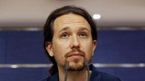 Pablo Iglesias en el Congreso de los Diputados