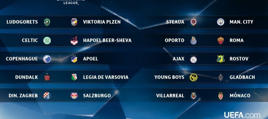 El Villarreal se enfrentará al Mónaco en la fase previa El Villarreal se enfrentará al Mónaco en la fase previa