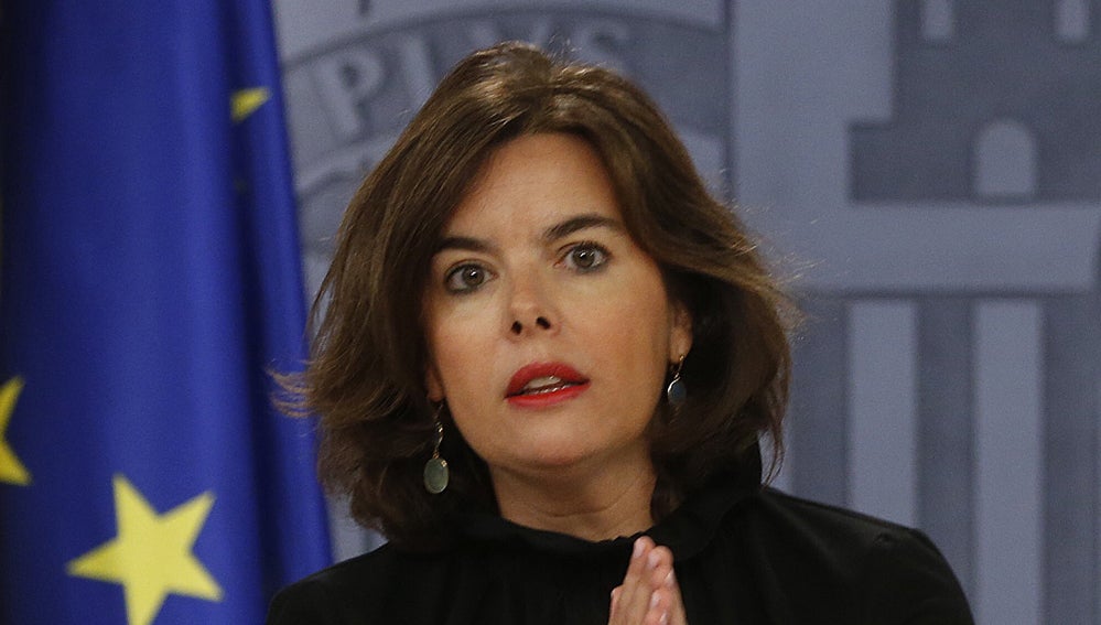 Sáenz de Santamaría espera acuerdo en próximas horas con Ciudadanos y apela a la responsabilidad del PSOE Sáenz de Santamaría espera acuerdo en próximas horas con Ciudadanos y apela a la responsabilidad del PSOE