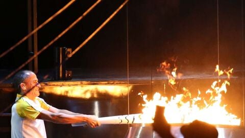 Vanderlei, el protagonista de la ceremonia inaugural