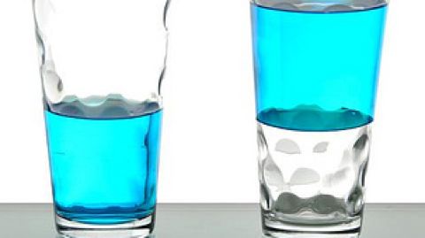 Vaso medio lleno