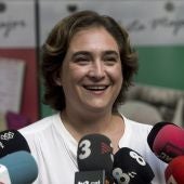 La alcaldesa de Barcelona, Ada Colau,
