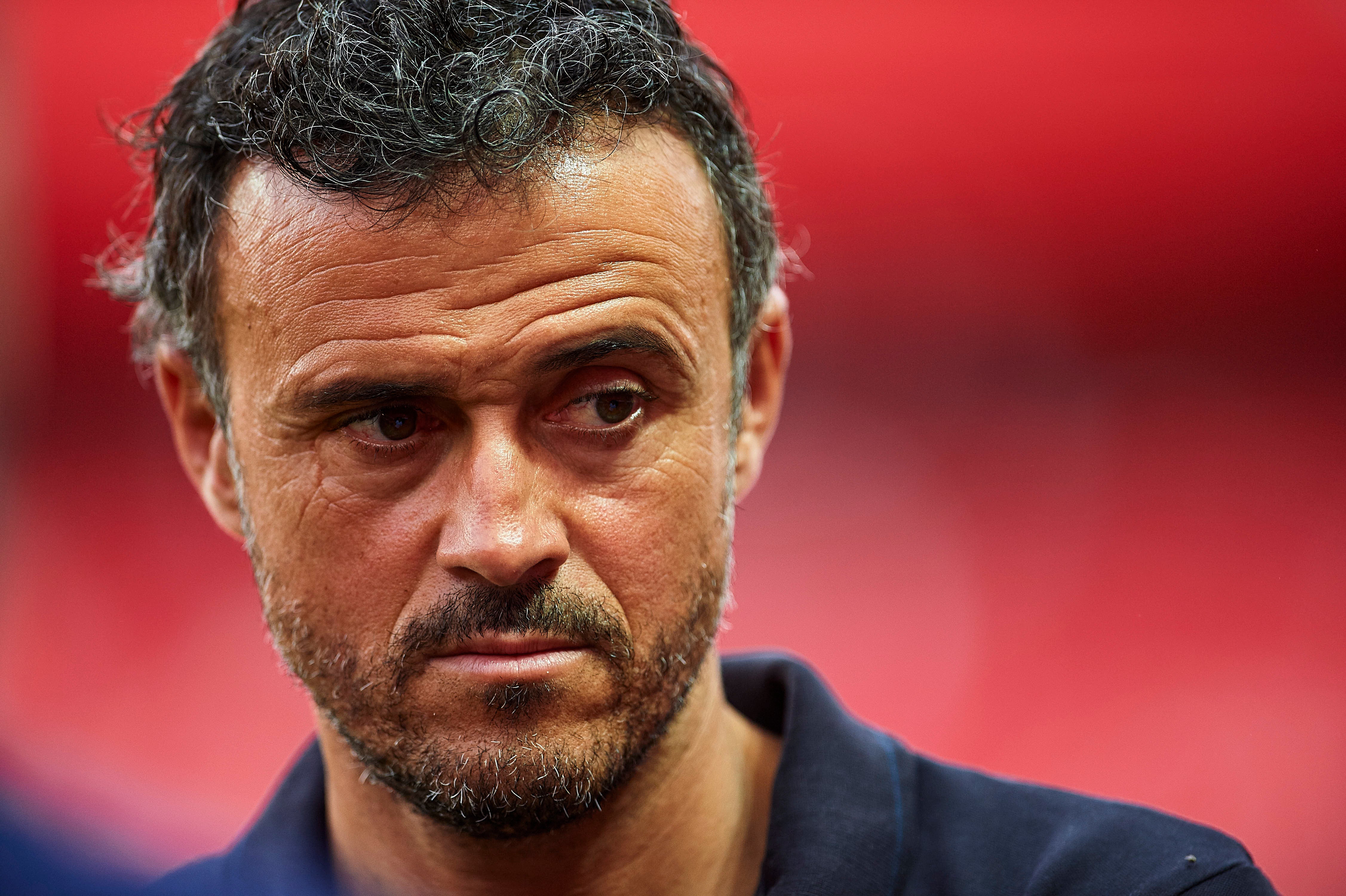 Luis Enrique: "Estoy seguro de que van a entrar y salir jugadores" Luis Enrique: "Estoy seguro de que van a entrar y salir jugadores"