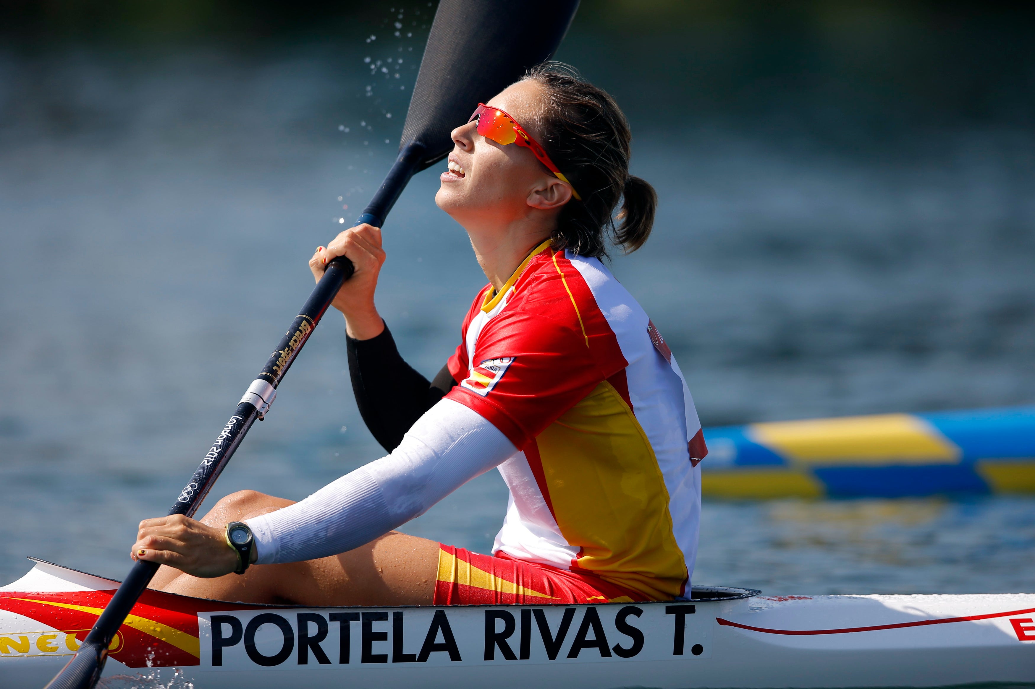 Teresa Portela acaba sexta en K1 200m Teresa Portela acaba sexta en K1 200m