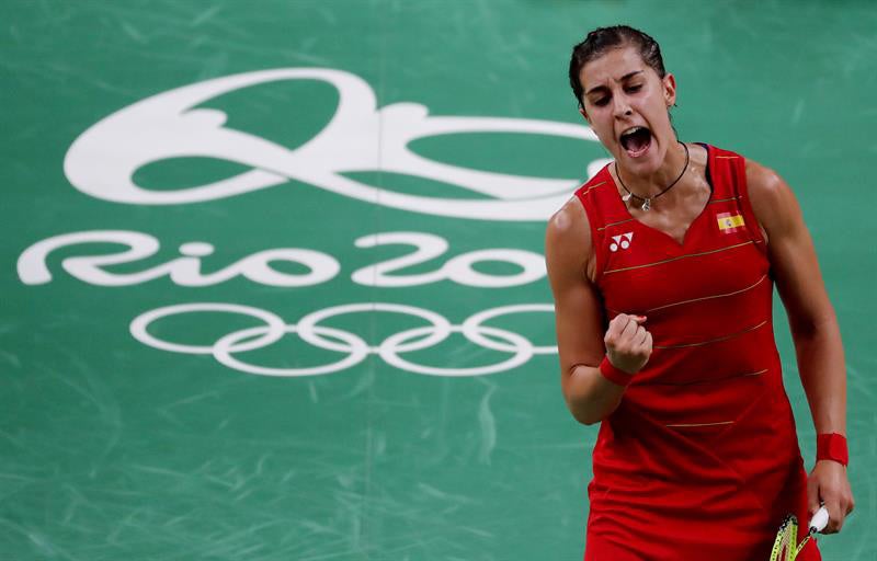 Carolina Marín: "No me conformo con otra cosa que no sea el oro" Carolina Marín: "No me conformo con otra cosa que no sea el oro"