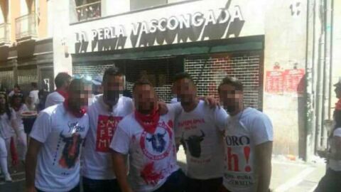 Los cinco detenidos por violaci&oacute;n en San Ferm&iacute;n