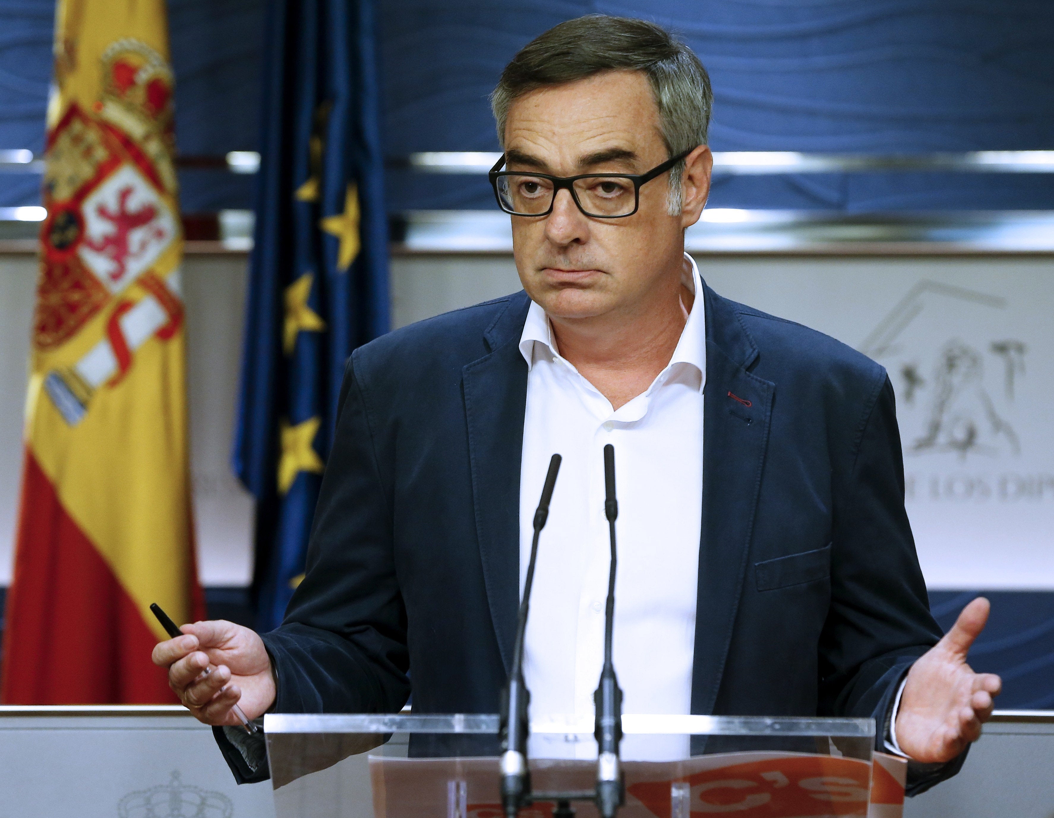 José Manuel Villegas: "El PSOE debe decir cuál de sus tres 'noes' va a abandonar" José Manuel Villegas: "El PSOE debe decir cuál de sus tres 'noes' va a abandonar"