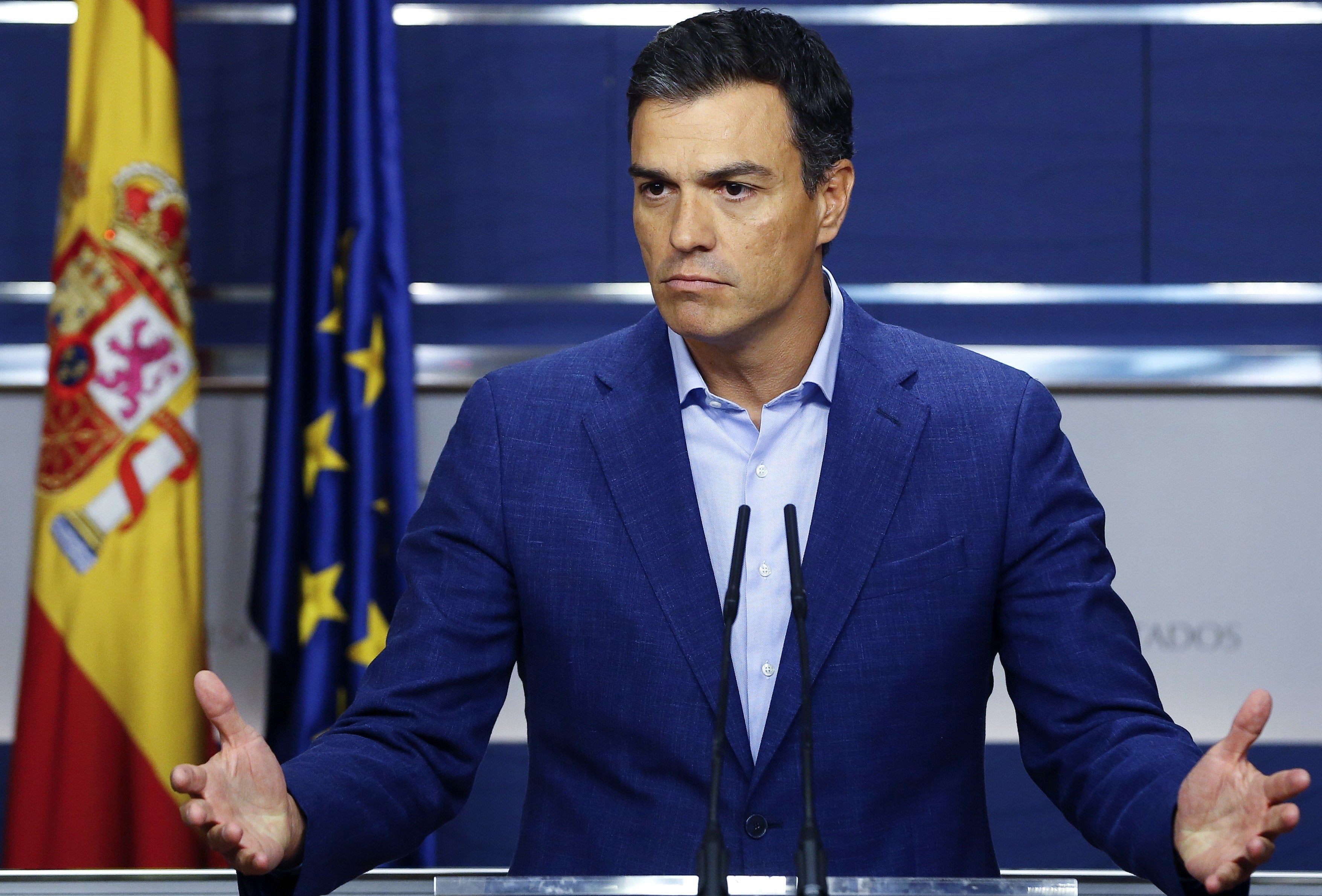 Sánchez anuncia que el PSOE votará no a la investidura y a los presupuestos Sánchez anuncia que el PSOE votará no a la investidura y a los presupuestos