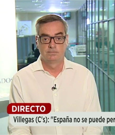 Villegas: "No hay alternativa. El único plan posible es que Rajoy gobierne" Villegas: "No hay alternativa. El único plan posible es que Rajoy gobierne"