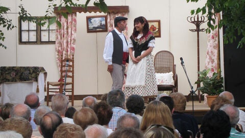 Un momento de una de las actuaciones para mayores.