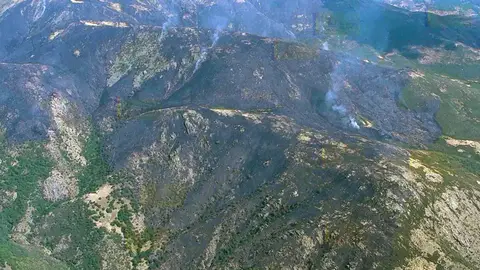 Incendio en el Valle del Jerte Incendio en el Valle del Jerte