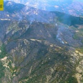 Incendio en el Valle del Jerte